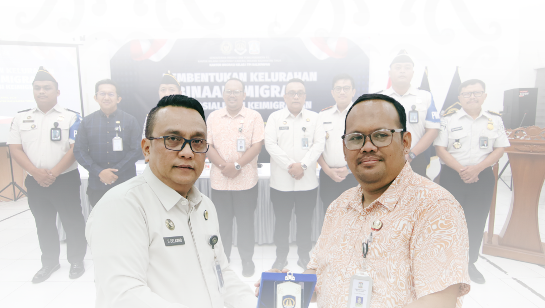 Kantor Imigrasi Kelas I TPI Balikpapan Membentuk Desa Binaan Imigrasi Di Kelurahan Manggar Kota Balikpapan